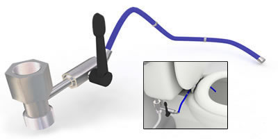 Add a bidet function to your existing toilet with Tushy Clean!